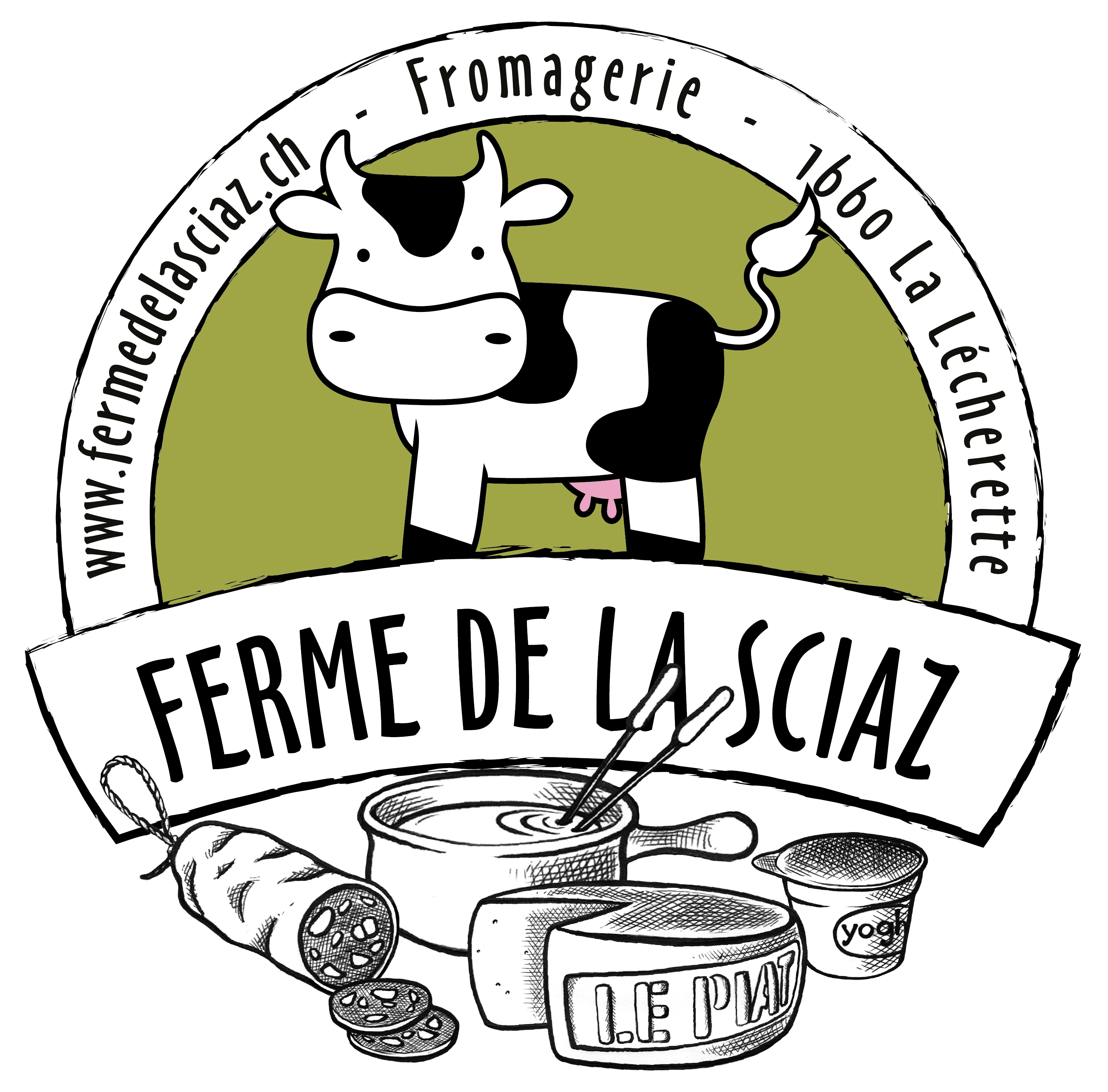 Logo Ferme de la Sciaz - Fromagerie